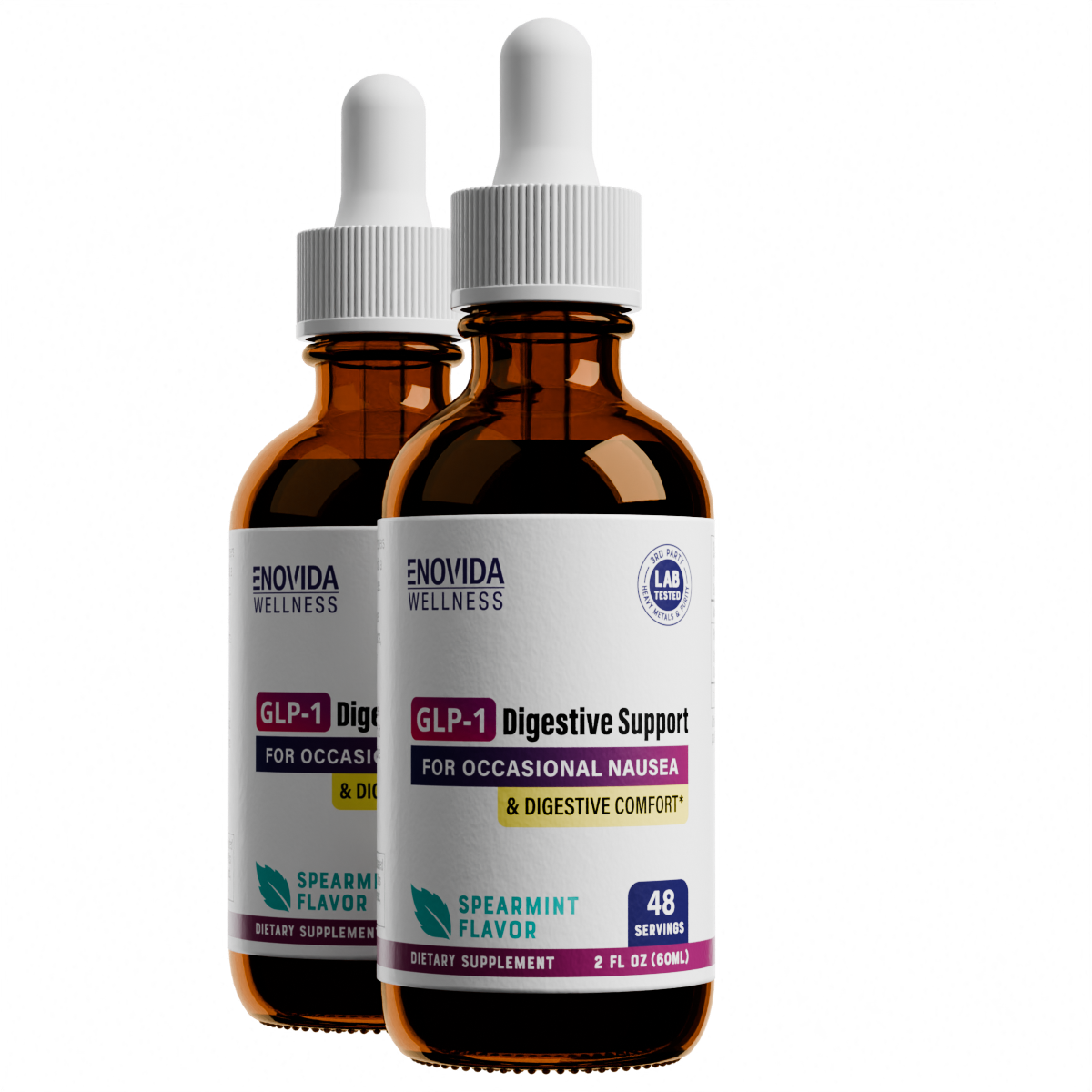 GLP-1 Digestive Support Supplement for Nausea, Bloating & Stomach Discomfort