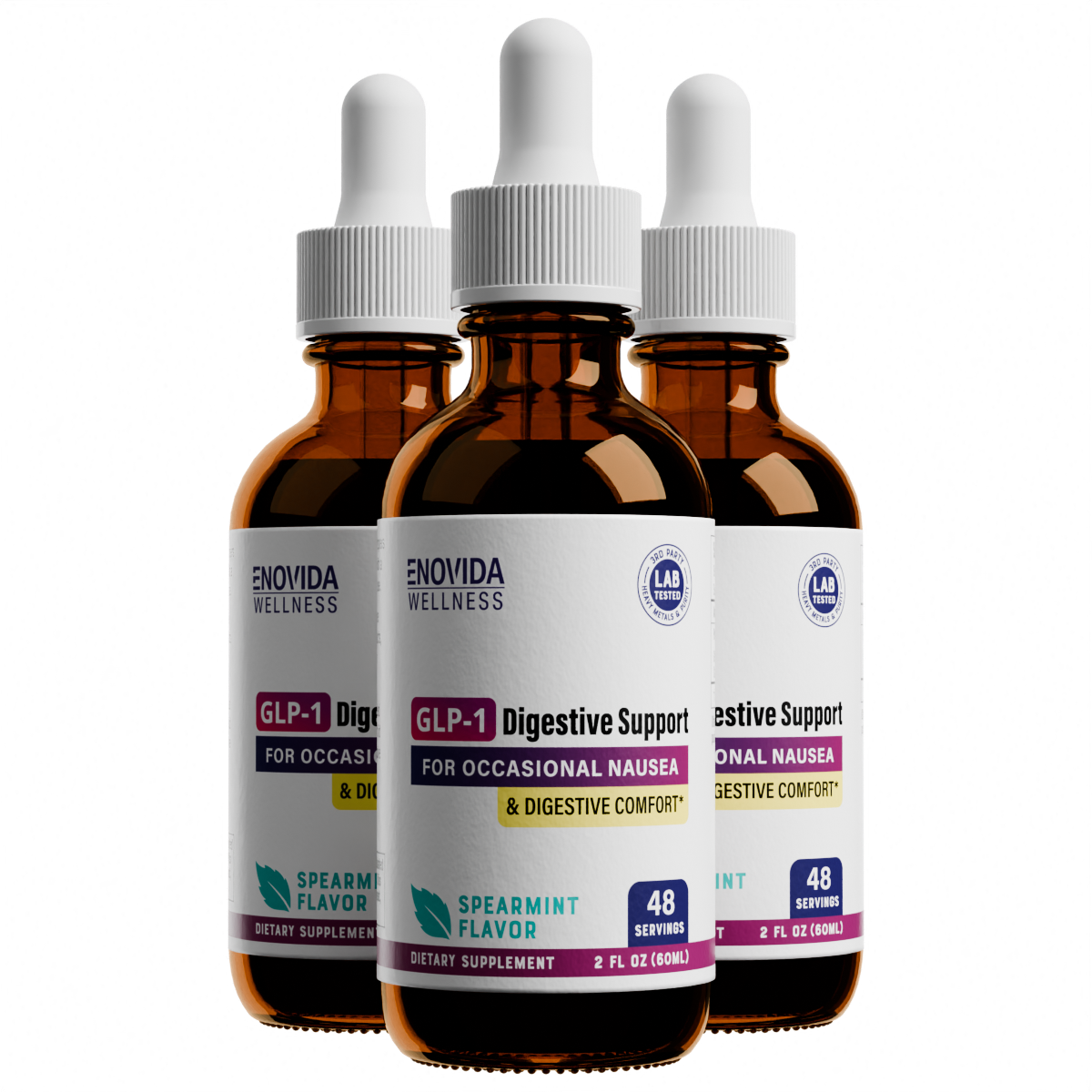 GLP-1 Digestive Support Supplement for Nausea, Bloating & Stomach Discomfort