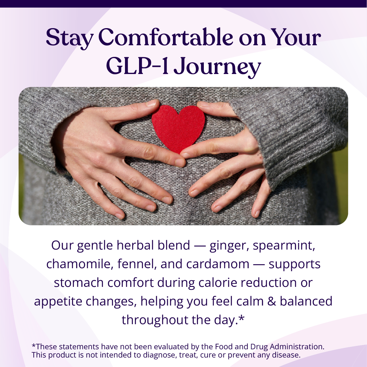 GLP-1 Digestive Support Supplement for Nausea, Bloating & Stomach Discomfort