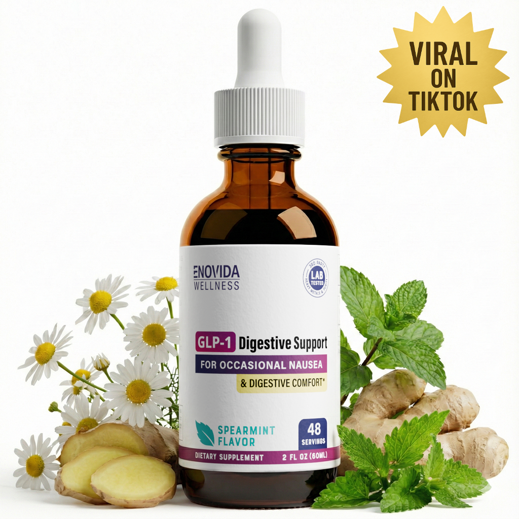 GLP-1 Digestive Support Supplement for Occasional Nausea & Digestive Comfort Fast-Acting Liquid Tincture